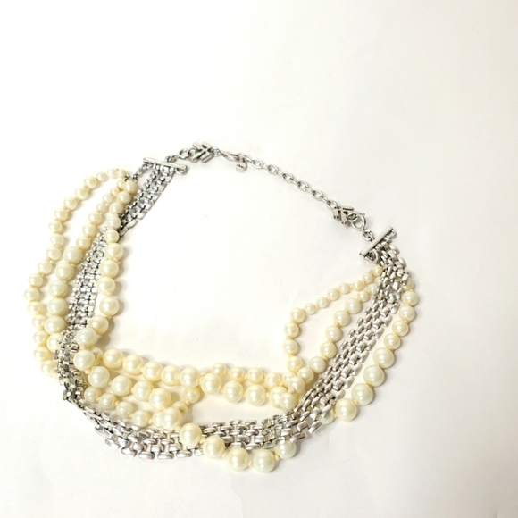 Stella & Dot Pearl Layered Necklace - Picture 1 of 3